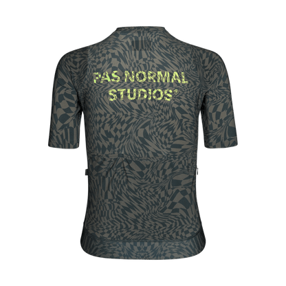 Pas Normal Studios - Women's Essential Jersey - Check Olive Green