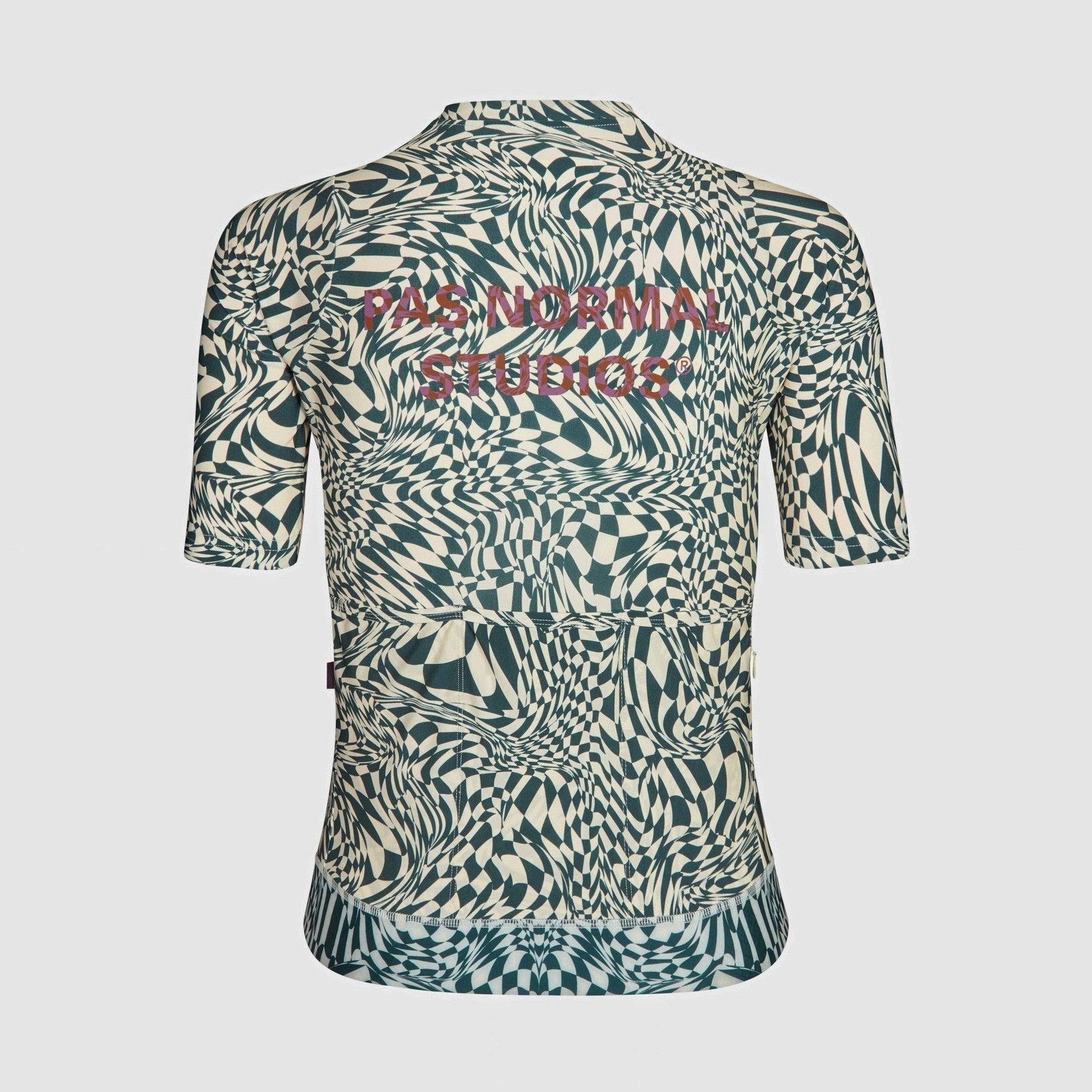 Pas Normal Studios - Women's Essential Jersey - Check Petroleum