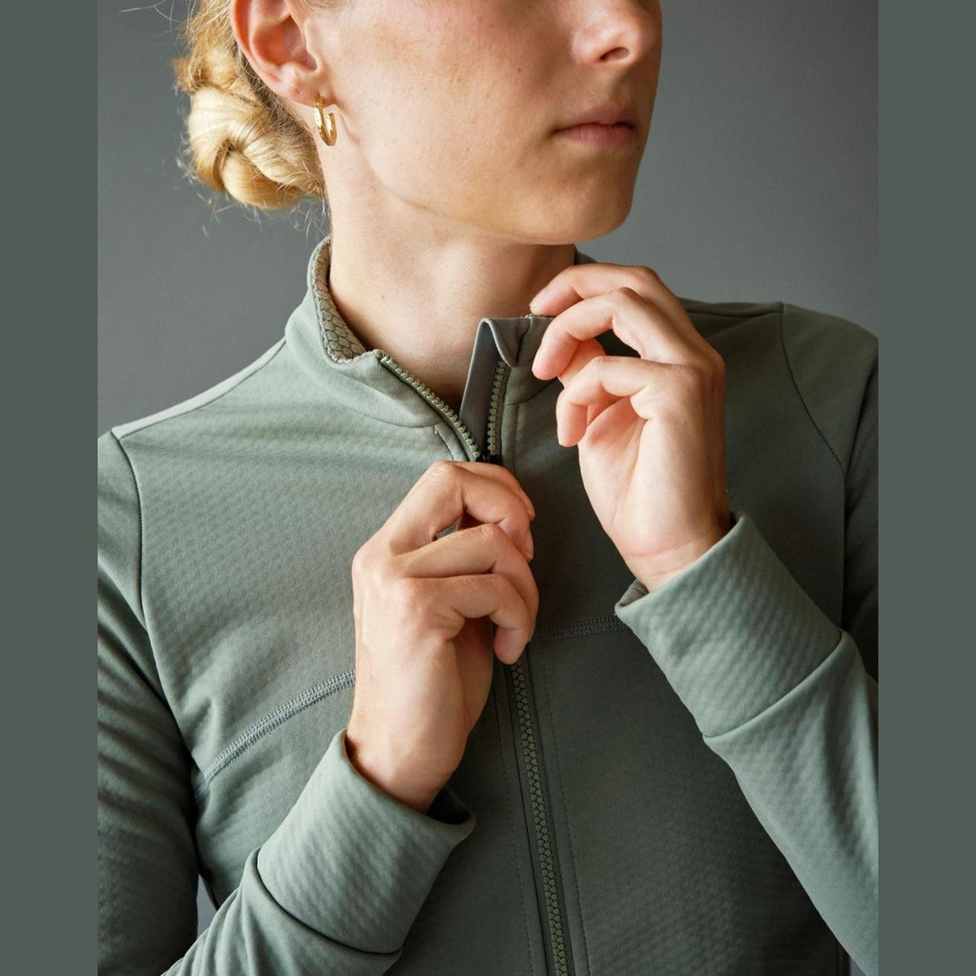 Pas Normal Studios - Women's Essential Thermal Long Sleeve Jersey - Dark Celeste