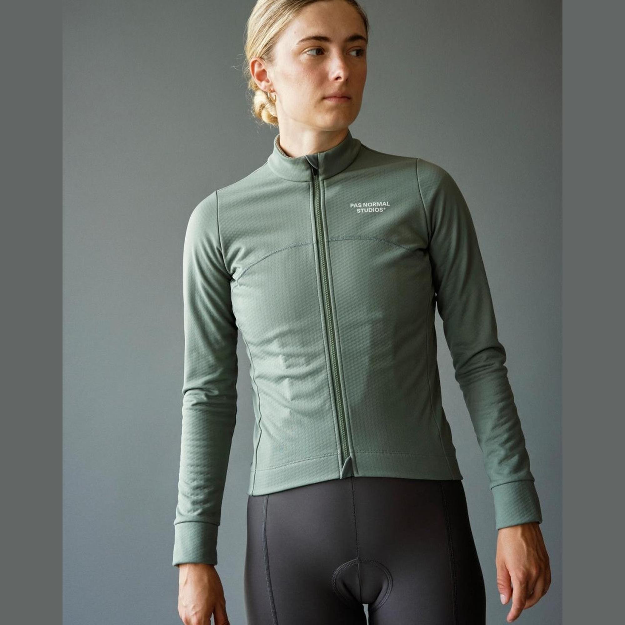 Pas Normal Studios - Women's Essential Thermal Long Sleeve Jersey - Dark Celeste