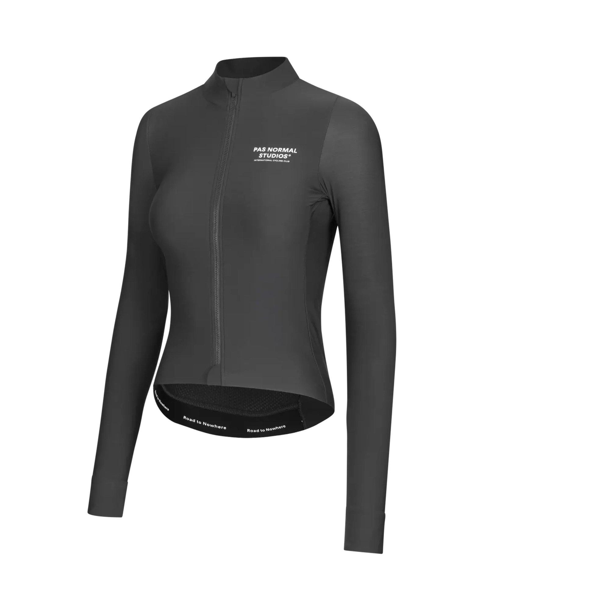 Pas Normal Studios - Women's Mechanism Long Sleeve Jersey - Antracite