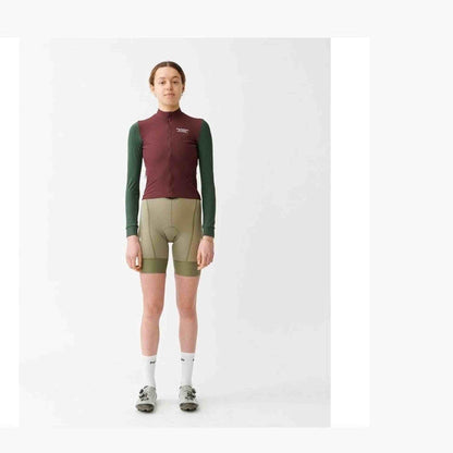 Pas Normal Studios - Women's Mechanism Long Sleeve Jersey - Burgundy