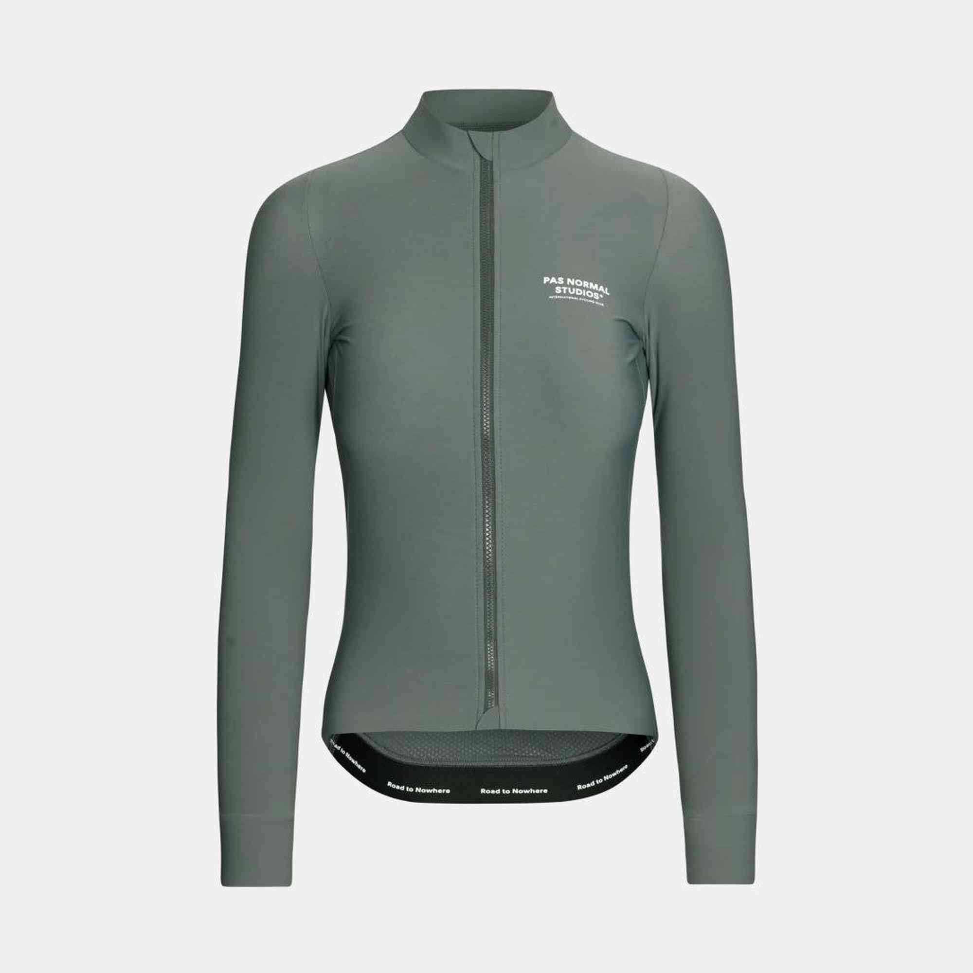 Pas Normal Studios - Women's Mechanism Long Sleeve Jersey - Dark Moss