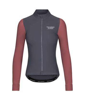 Pas Normal Studios - Women's Mechanism Long Sleeve Jersey - Dark Navy/Dusty Mauve