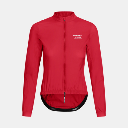 Pas Normal Studios - Women's Mechanism Stow Away Jacket - Deep Red